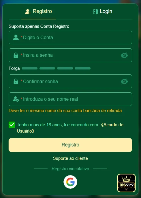 Jogador usando app bis777.com para acesso VIP fácil